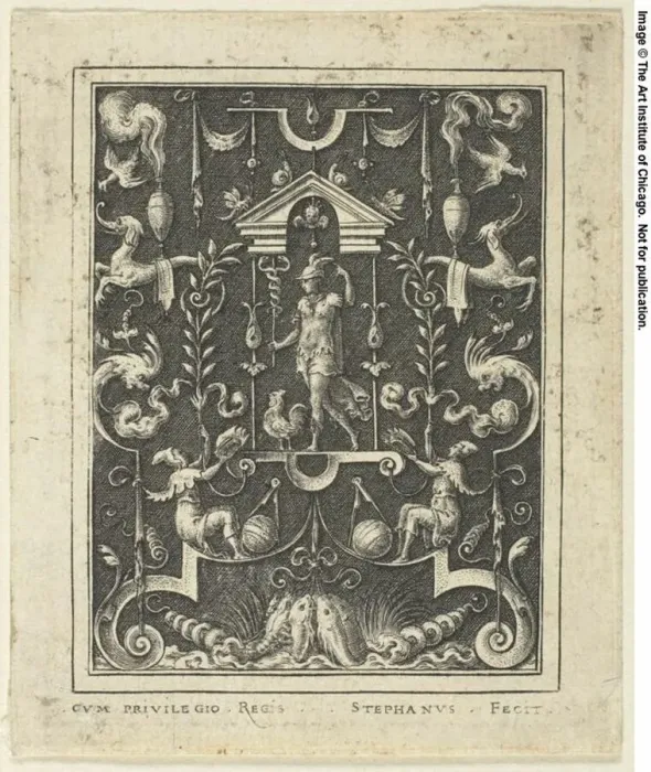 Framed Print : Mercury, n. d. Creator: Etienne Delaune Framed Print : Mercury, n. d. Creator: Etienne Delaune