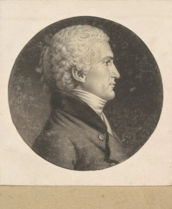 Framed Print : Meriwether Lewis, 1802. Creator: Charles Balthazar Julien Fevret de Saint-Memin Framed Print : Meriwether Lewis, 1802. Creator: Charles Balthazar Julien Fevret de Saint-Memin