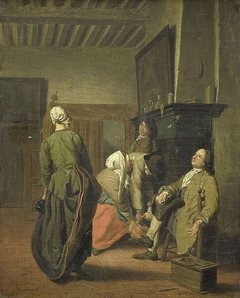 Merry Company, 1740-1760. Creator: Jan Josef Horemans I