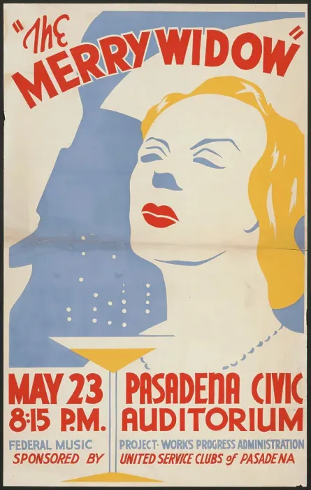 Framed Print : The Merry Widow, Pasadena, CA, [193-]. Creator: Unknown