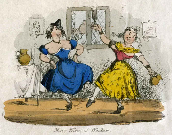 Framed Print : Merry Wives of Windsor Framed Print : Merry Wives of Windsor