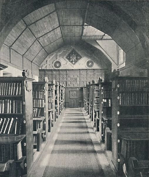 Merton College Library, 1903. Artist: Gillman