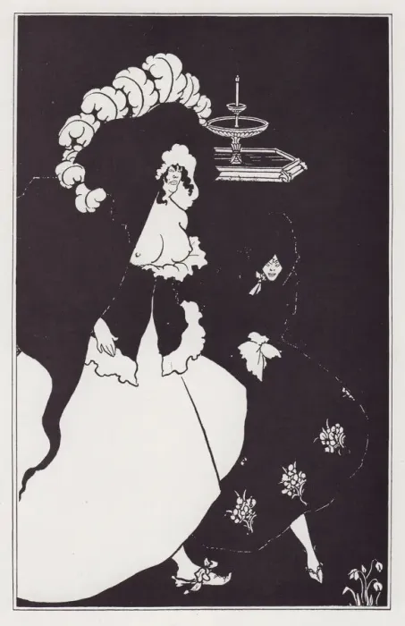 Framed Print : Messalina, 1895. Creator: Aubrey Beardsley Framed Print : Messalina, 1895. Creator: Aubrey Beardsley