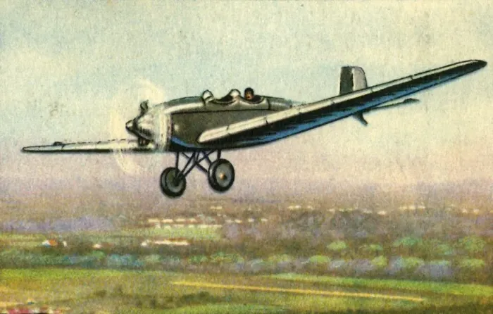 Framed Print : Messerschmitt M 23b plane, 1920s, (1932). Creator: Unknown Framed Print : Messerschmitt M 23b plane, 1920s, (1932). Creator: Unknown