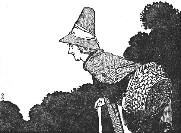 And Met an Old Woman with a Basket Full of Berries, c1930. Artist: W Heath Robinson