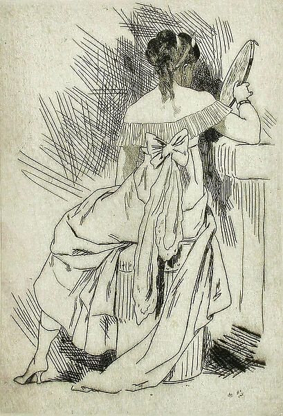 Métella, 1870. Creator: Félicien Rops