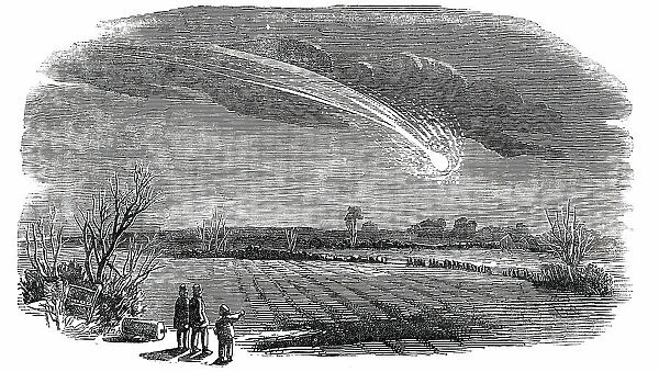 The Meteor, as seen from the Fulham-Road, 1850. Creator: Unknown