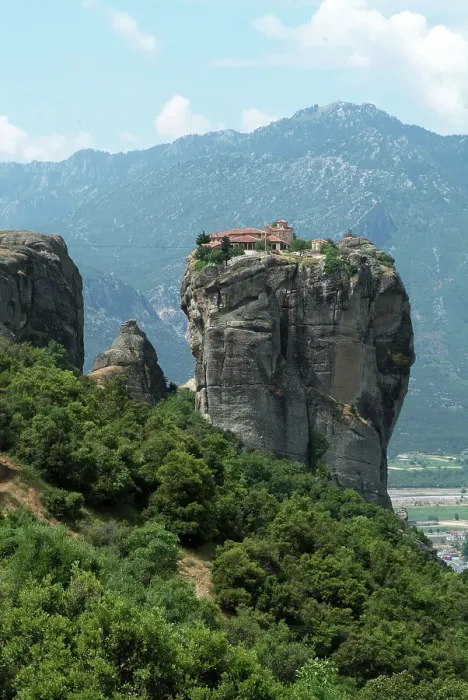 Framed Print : Meteora, Greece, 2003. Creator: Ethel Davies Framed Print : Meteora, Greece, 2003. Creator: Ethel Davies