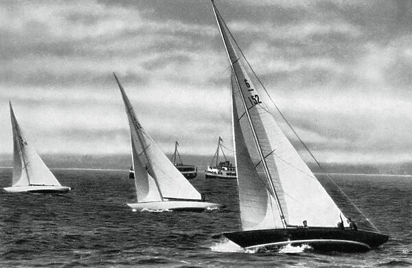 Six metre R class sailing, Berlin Olympics, 1936