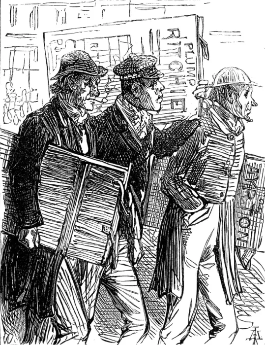 Framed Print : Metropolitan Boroughs election sketches: after the battle, 1874. Creator: Unknown Framed Print : Metropolitan Boroughs election sketches: after the battle, 1874. Creator: Unknown