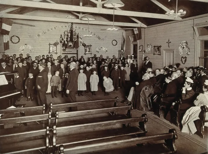 Framed Print : Metropolitan Lunatic Asylum, Kew, Victoria (Australia): patients, mostly children... c190s. Creator: Unknown Framed Print : Metropolitan Lunatic Asylum, Kew, Victoria (Australia): patients, mostly children... c190s. Creator: Unknown