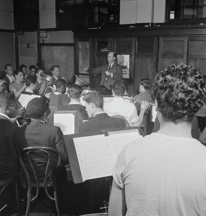 Framed Print : Metropolitan Vocational High School, New York, N.Y. ca. July 1947. Creator: William Paul Gottlieb Framed Print : Metropolitan Vocational High School, New York, N.Y. ca. July 1947. Creator: William Paul Gottlieb