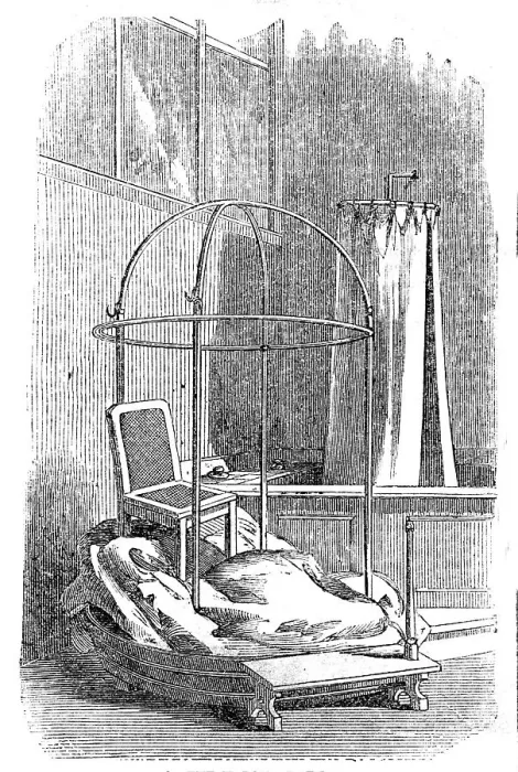 Framed Print : The Metropolitian Baths - the Vapour Bath, 1858. Creator: Unknown Framed Print : The Metropolitian Baths - the Vapour Bath, 1858. Creator: Unknown