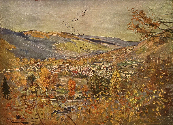 Metzeral et la Vallee de la Fecht, 15 octobre 1915, 1915. Creator: Charles-Jules Duvent