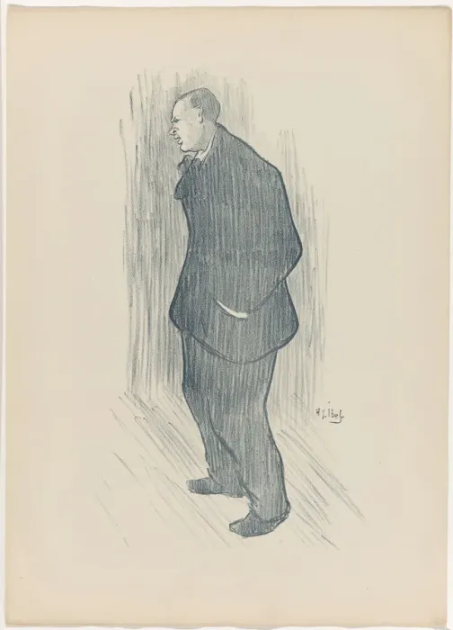 Framed Print : Mevisto, from Le Cafe-Concert, 1893. Creator: Henri-Gabriel Ibels Framed Print : Mevisto, from Le Cafe-Concert, 1893. Creator: Henri-Gabriel Ibels