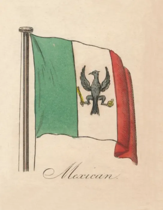 Framed Print : Mexican, 1838 Framed Print : Mexican, 1838