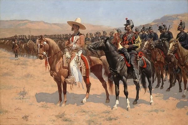 The Mexican Major, 1889. Creator: Frederic Remington