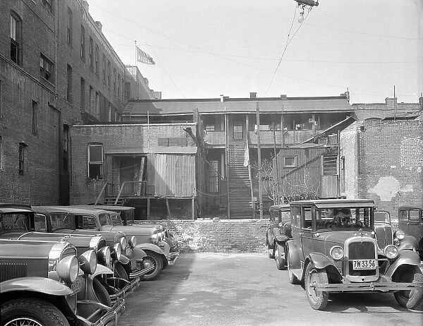 Mexican quarter of Los Angeles, California, 1936. Creator: Dorothea Lange