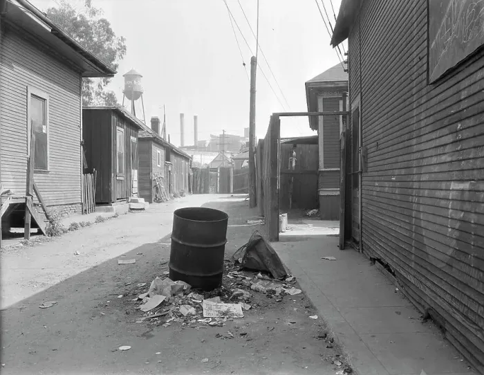 Framed Print : Mexican quarter of Los Angeles, one quarter mile from City Hall, California, 1936. Creator: Dorothea Lange Framed Print : Mexican quarter of Los Angeles, one quarter mile from City Hall, California, 1936. Creator: Dorothea Lange