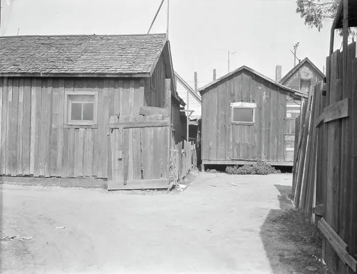 Framed Print : Mexican quarter of Los Angeles, one quarter mile from City Hall, California, 1936. Creator: Dorothea Lange Framed Print : Mexican quarter of Los Angeles, one quarter mile from City Hall, California, 1936. Creator: Dorothea Lange