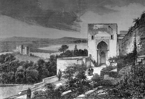The Mezquita, Cordoba, Spain, 1849. Artist: A Bisson