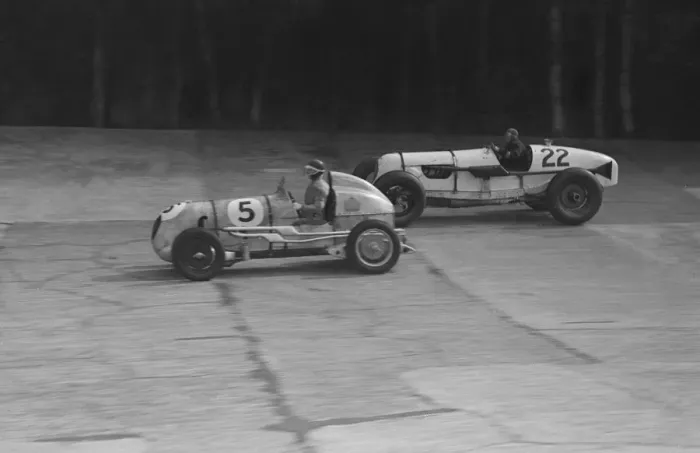 Framed Print : MG and Bowler-Hofman Special competing in the BRDC 500 Mile Race, Brooklands, 1937 Framed Print : MG and Bowler-Hofman Special competing in the BRDC 500 Mile Race, Brooklands, 1937
