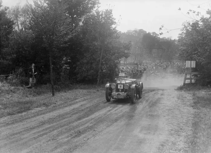 Framed Print : MG C type, Bugatti Owners Club Hill Climb, Chalfont St Peter, Buckinghamshire, 1935 Framed Print : MG C type, Bugatti Owners Club Hill Climb, Chalfont St Peter, Buckinghamshire, 1935