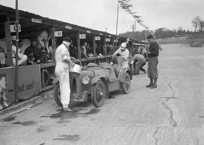 Framed Print : MG C type of the Earl of March and CS Staniland, JCC Double Twelve race, Brooklands, 8 / 9 May 1931 Framed Print : MG C type of the Earl of March and CS Staniland, JCC Double Twelve race, Brooklands, 8 / 9 May 1931