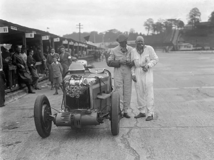 Framed Print : MG K3, Brooklands, Surrey, 1930s. Artist: Bill Brunell Framed Print : MG K3, Brooklands, Surrey, 1930s. Artist: Bill Brunell