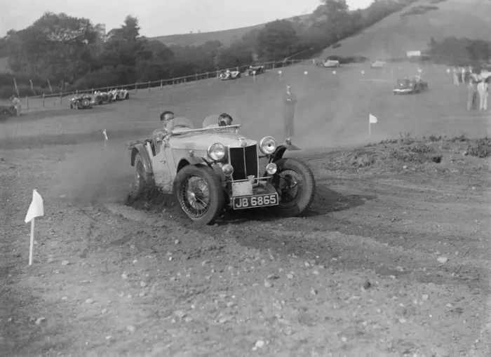 Framed Print : MG of L Welch of the Three Musketeers team at the Singer CC Rushmere Hill Climb, Shropshire 1935 Framed Print : MG of L Welch of the Three Musketeers team at the Singer CC Rushmere Hill Climb, Shropshire 1935