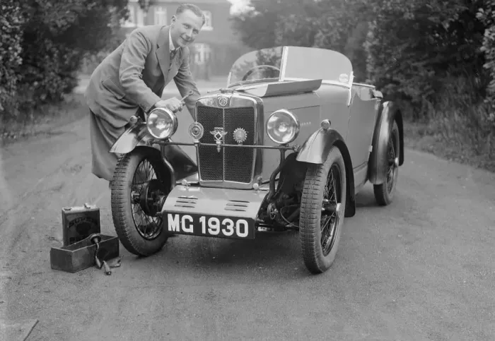 Framed Print : MG M type of C Robinson, c1929. Artist: Bill Brunell Framed Print : MG M type of C Robinson, c1929. Artist: Bill Brunell