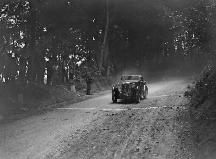 Framed Print : MG M type of GE Taylor taking part in a motoring trial, c1930s. Artist: Bill Brunell Framed Print : MG M type of GE Taylor taking part in a motoring trial, c1930s. Artist: Bill Brunell
