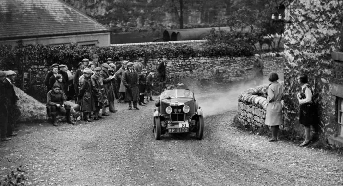 Framed Print : MG M type of J Reeves competing in the MCC Sporting Trial, 1930. Artist: Bill Brunell Framed Print : MG M type of J Reeves competing in the MCC Sporting Trial, 1930. Artist: Bill Brunell