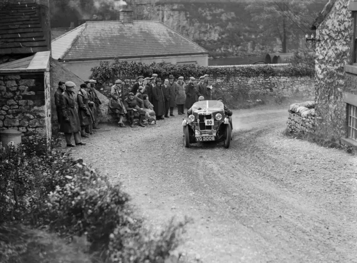 Framed Print : MG M type of W Keppel competing in the MCC Sporting Trial, 1930. Artist: Bill Brunell Framed Print : MG M type of W Keppel competing in the MCC Sporting Trial, 1930. Artist: Bill Brunell