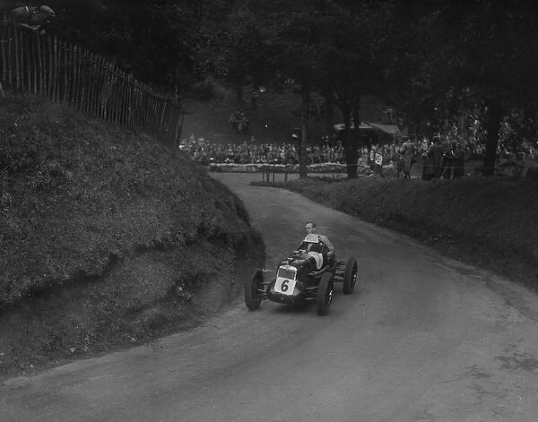 MG R type of Ian Connell competing in the Shelsley Walsh Hillclimb, Worcestershire, 1935