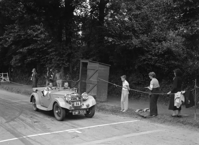 Framed Print : MG Shoreys Riley Lynx, winner of a bronze award at the MCC Torquay Rally, July 1937 Framed Print : MG Shoreys Riley Lynx, winner of a bronze award at the MCC Torquay Rally, July 1937