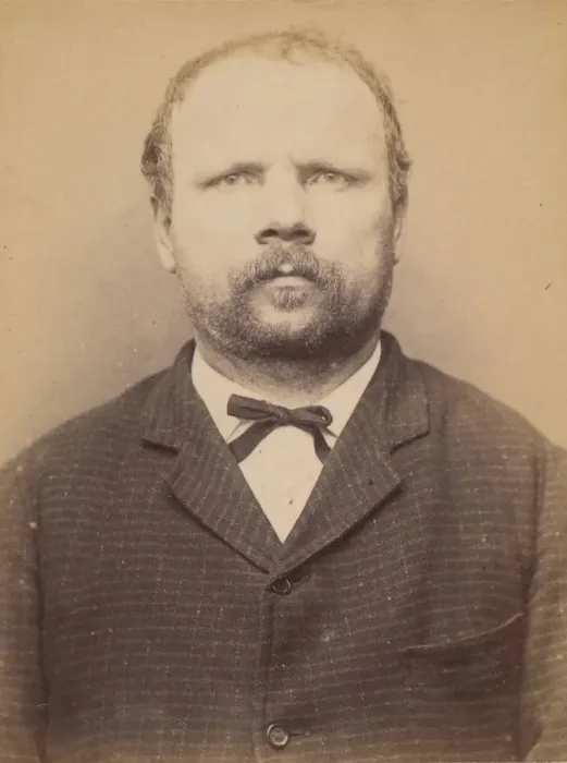 Framed Print : Miaglia. Bernard. 41 ans, ne a Giaglione (Italie). Cordonnier. Anarchiste Framed Print : Miaglia. Bernard. 41 ans, ne a Giaglione (Italie). Cordonnier. Anarchiste