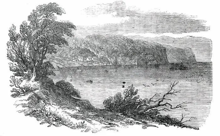 Framed Print : Mica Bay, on Lake Superior, 1850. Creator: Unknown Framed Print : Mica Bay, on Lake Superior, 1850. Creator: Unknown