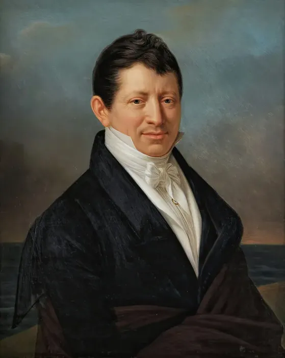 Framed Print : Michael Benedicks, 1822. Creator: Fredric Westin Framed Print : Michael Benedicks, 1822. Creator: Fredric Westin