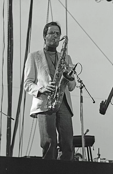 Michael Brecker, Capital Jazz, Knebworth, 1982. Artist: Brian O Connor