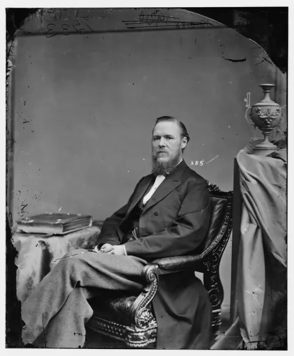 Framed Print : Michael Crawford Kerr of Indiana, between 1860 and 1875. Creator: Mathew Brady Framed Print : Michael Crawford Kerr of Indiana, between 1860 and 1875. Creator: Mathew Brady