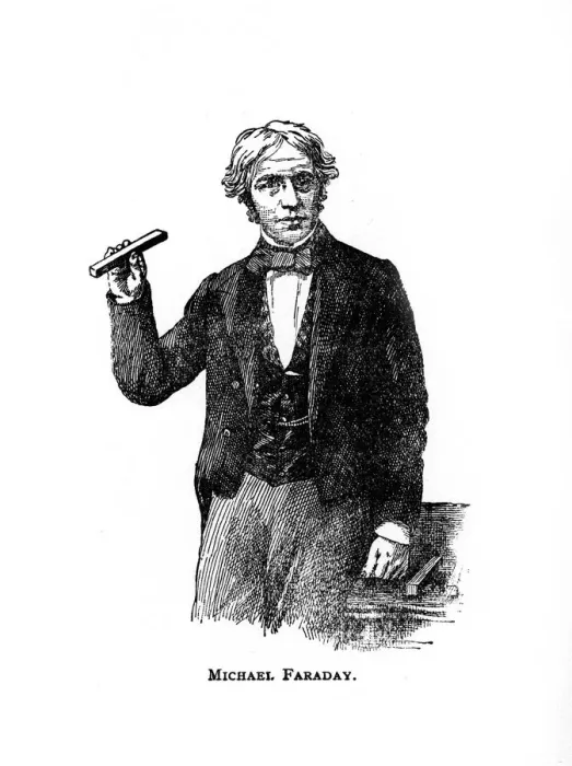 Framed Print : Michael Faraday, 19th century British chemist and physicist, (20th century) Framed Print : Michael Faraday, 19th century British chemist and physicist, (20th century)