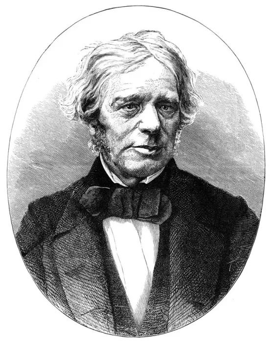 Framed Print : Michael Faraday, British physicist and chemist, 19th century Framed Print : Michael Faraday, British physicist and chemist, 19th century