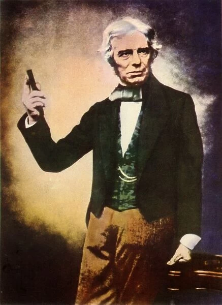 Michael Faraday, c1857. Creator: Maull & Polyblank