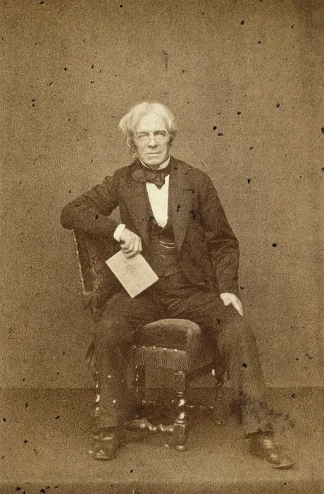Framed Print : Michael Faraday. Creator: John Watkins Framed Print : Michael Faraday. Creator: John Watkins