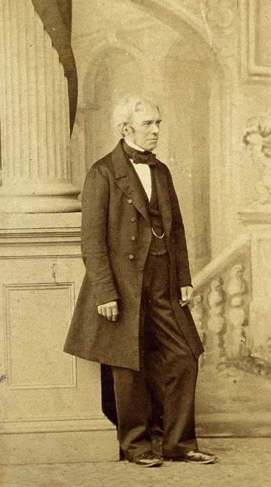 Framed Print : Michael Faraday. Creator: Unknown Framed Print : Michael Faraday. Creator: Unknown
