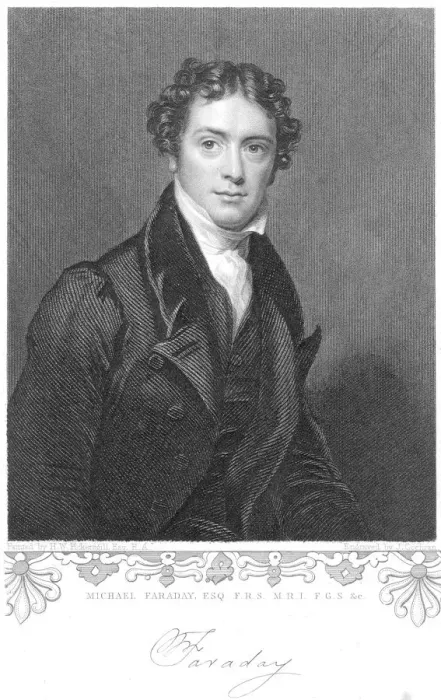 Framed Print : Michael Faraday, English chemist and physicist, 19th century Framed Print : Michael Faraday, English chemist and physicist, 19th century