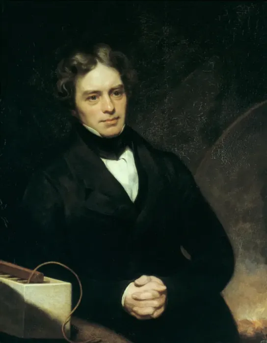 Framed Print : Michael Faraday, English chemist and physicist, 1842. Artist: Thomas Phillips Framed Print : Michael Faraday, English chemist and physicist, 1842. Artist: Thomas Phillips