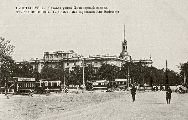 The Michael Palace in Saint Petersburg, Between 1908 and 1912
