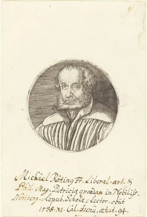 Framed Print : Michael Roting. Creator: Barthel Beham